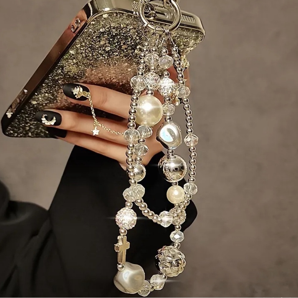 Handmade High-quality Double-chain Water Drill Bead Creative